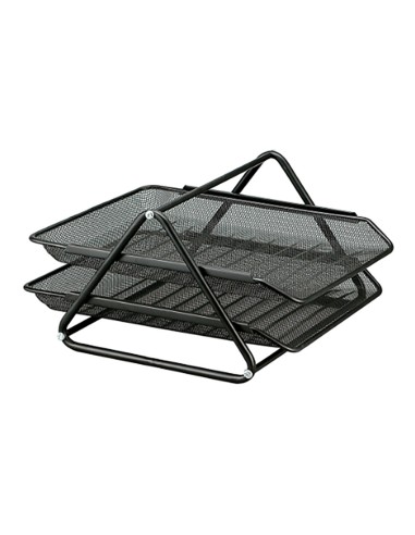 Bandeja sobremesa metálica rejilla gxa100 negra...