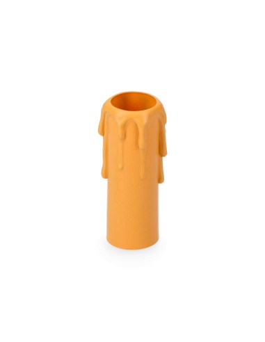 Vela mediana para portalamparas e14 crema solera 854c