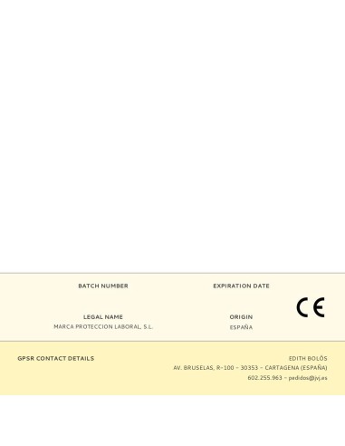 Bota de agua pvc caña alta negra talla 43