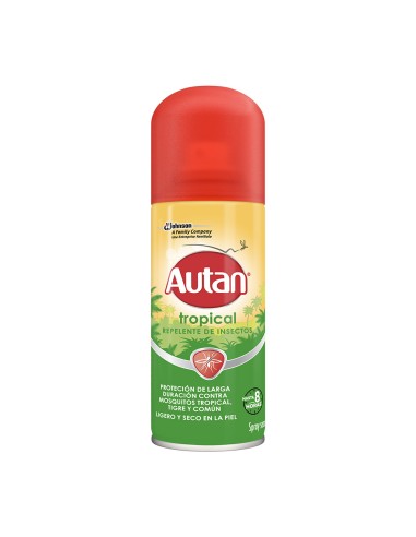 Repelente autan tropical spray 100ml autan