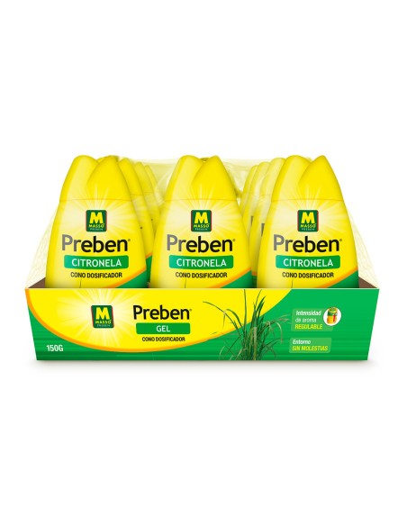 Preben gel de citronela cono dosificador 231658 masso