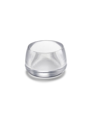 Contera redonda exterior transparente ø20mm (blister 4 unid.) inofix
