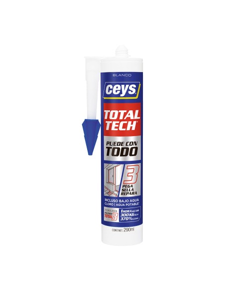Total tech blanco cartucho 290 ml