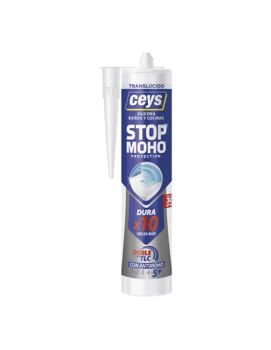Silicona stop moho x10 cartucho transparente