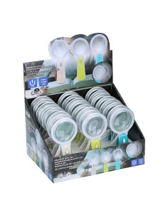 Lupa con luz led colores surtidos ø6,5 x 1 x 14,5 cm 2