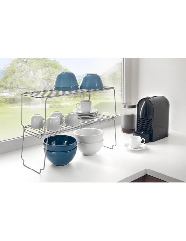 Estante apilable 45x19x18cm metaltex