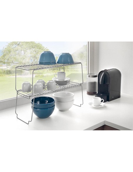 Estante apilable 45x19x18cm metaltex