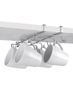 Colgador 10 tazas 'my-mug' 28x14x6cm metaltex