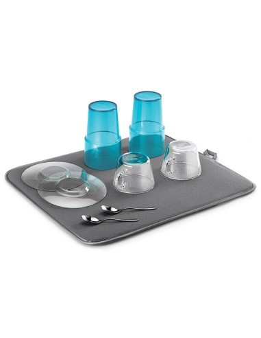 Tapete escurridor 'softex' 45x40cm gris metaltex
