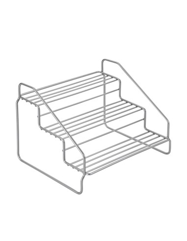 Estante 3 niveles 'steppo' 20x18x15cm metaltex