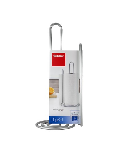Portarrollos de cocina 'my-roll' ø15x32cm metaltex