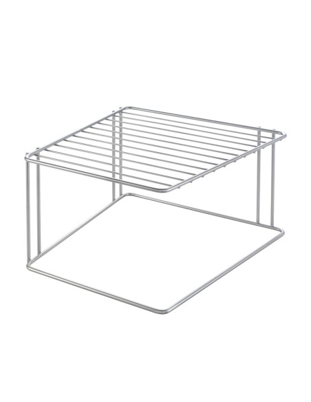 Rinconera de 2 alturas 'boxe' 25x25x15cm metaltex