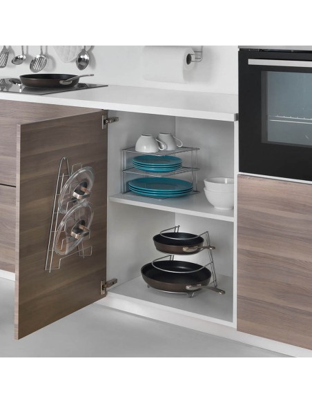 Colgador de tapaderas 'mango' 23x7x42cm metaltex