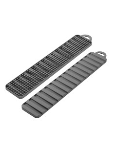 Escurreplatos reversible 'gravity slim' 40x8cm metaltex