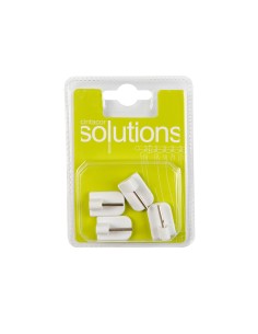 Soporte adhesivo blanco para portavisillo 4 unid. cintacor - storplanet 2