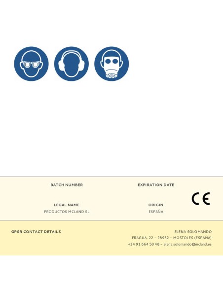 Soplador a gasolina motor 2 tiempos gas 500g-v18 44g-0014 garland