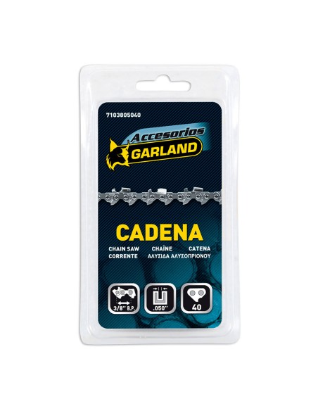 Cadena de motosierra para espada de 10" (25cm) 3/8 b.p 10" 40 e 7103805040