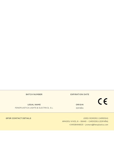 Conmutador pera 6a blanco (108)