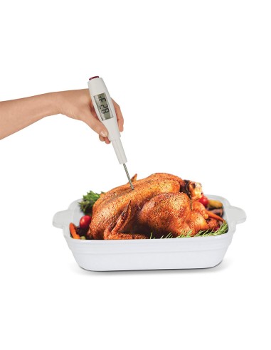 Espatula silicona con termometro digital...