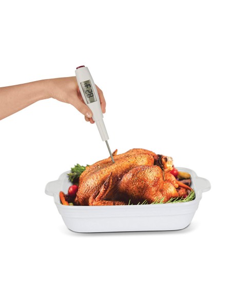 Espatula silicona con termometro digital extraible 30 cm