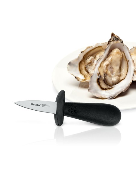 Cuchillo abreostras 15.5cm metaltex