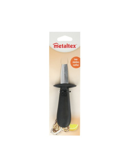 Cuchillo abreostras 15.5cm metaltex