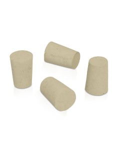 Set 10 tapones de corcho conicos metaltex colores/modelos surtidos