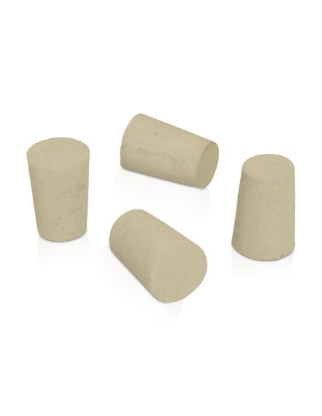 Set 10 tapones de corcho conicos metaltex colores/modelos surtidos