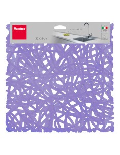 Salvaplatos para fregadero "geometric" 32x32cm colores surtidos metaltex 2