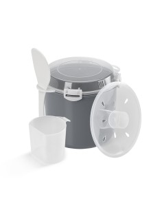 Cocedor de arroz y cereales para microondas 2