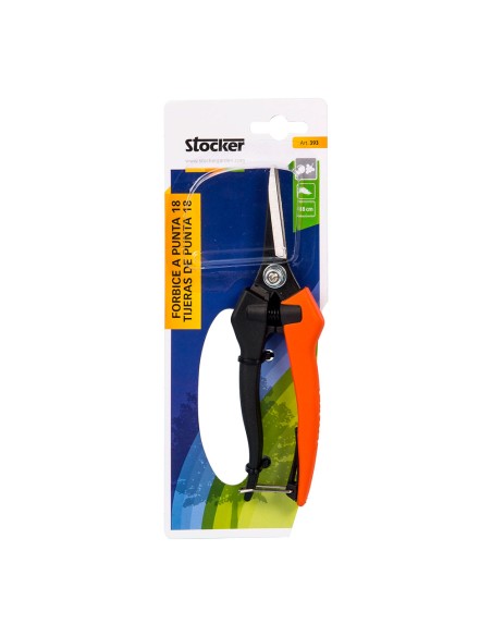 Tijera para vendimia de punta 18. longitud: 18 cm