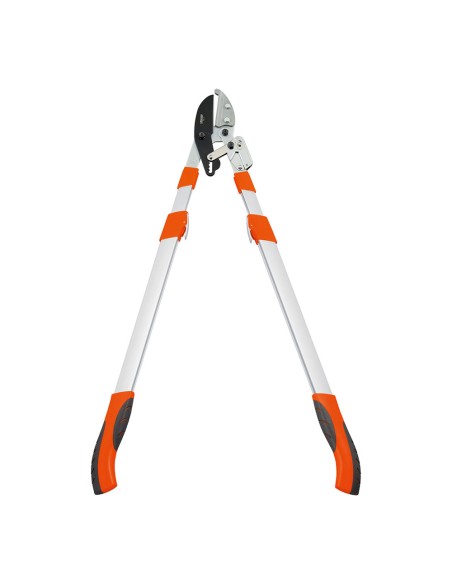 Cortarramas de carraca telescópico. longitud: 75 - 100 cm