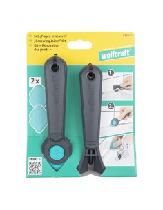 Juego para la reparación de juntas, 4pzas. 4334000 wolfcraft 2