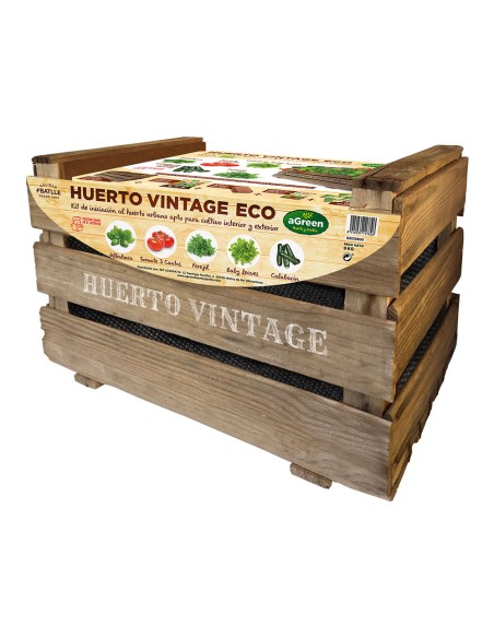 Caja huerto vintage eco