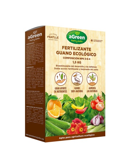 Fertilizante guano 1,5 kg