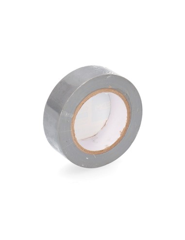 Cinta aislante calidad "supra" gris 10 m x 19 mm