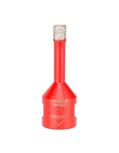Broca para amoladora drygres ø8mm. 5989 rubi