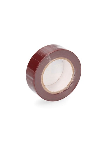 Cinta aislante calidad "supra" marron 10 m x 19 mm