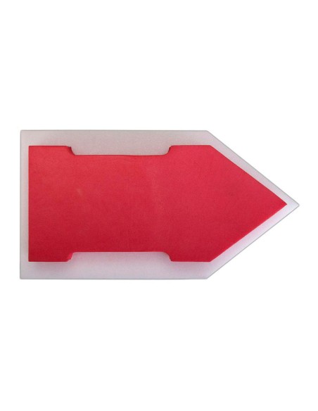 Talocha punta 22,5x12cm. 83998 rubi