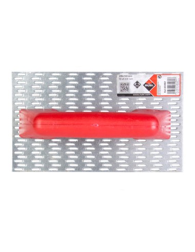 Rascador mango plástico 250x144mm. 65962 rubi