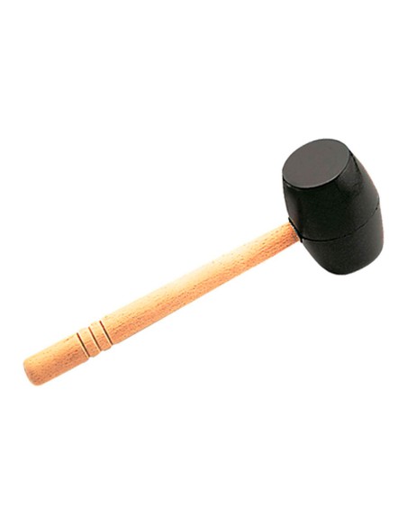 Maza de goma negra 500g. 65905 rubi Maza de goma negra 500g. 65905 rubi