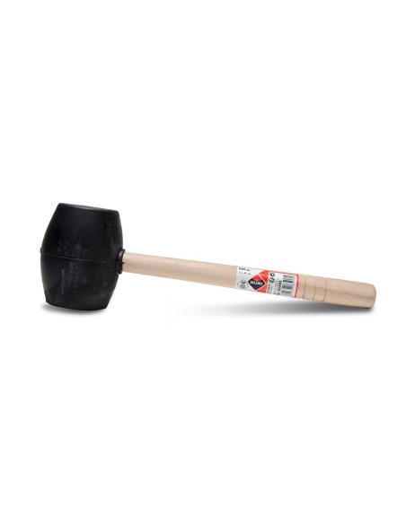Maza de goma negra 500g. 65905 rubi