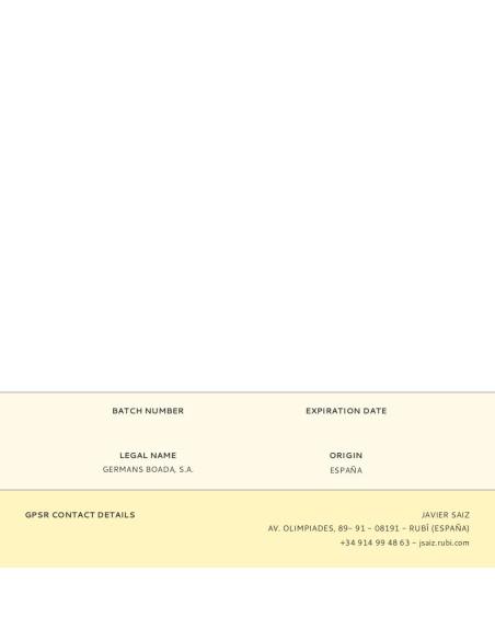 Maza de goma blanca 750g 66907 rubi