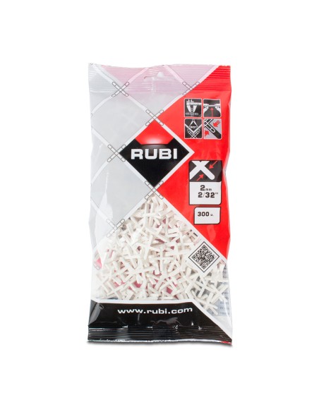 Crucetas juntas 2mm. (b-300 unid.) 2901 rubi