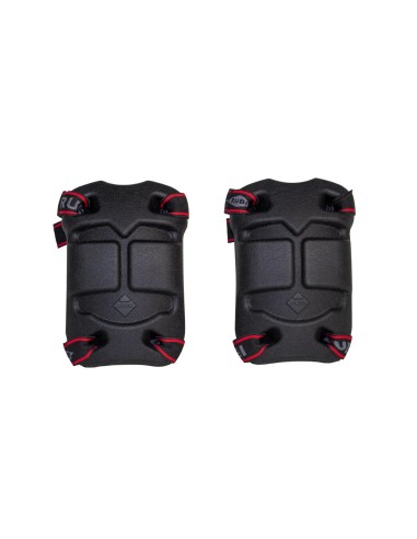 Juego de rodilleras profesionales 66957 rubi