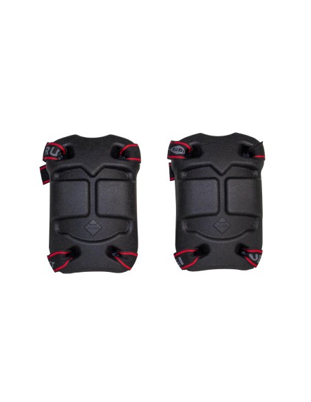 Juego de rodilleras profesionales 66957 rubi