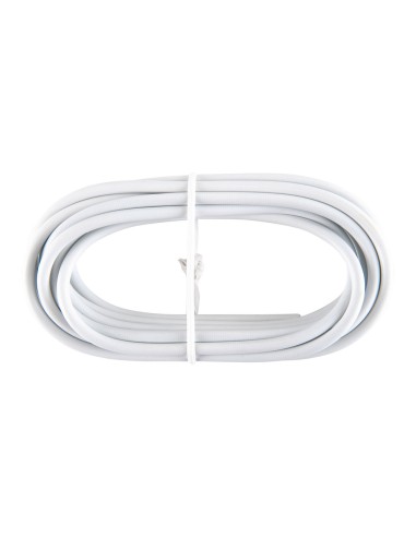 Cable plastificado blanco (gusanillo) 3m portavisillo pv025 cintacor - storplanet