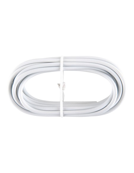 Cable plastificado blanco (gusanillo) 3m portavisillo pv025 cintacor - storplanet