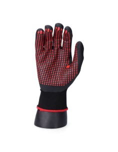 Guante industria metalúrgica nylon, fibra lycra ® recubierto de nitrilo talla 8 2