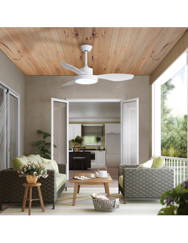 Ventilador de techo modelo ártico. color blanco...